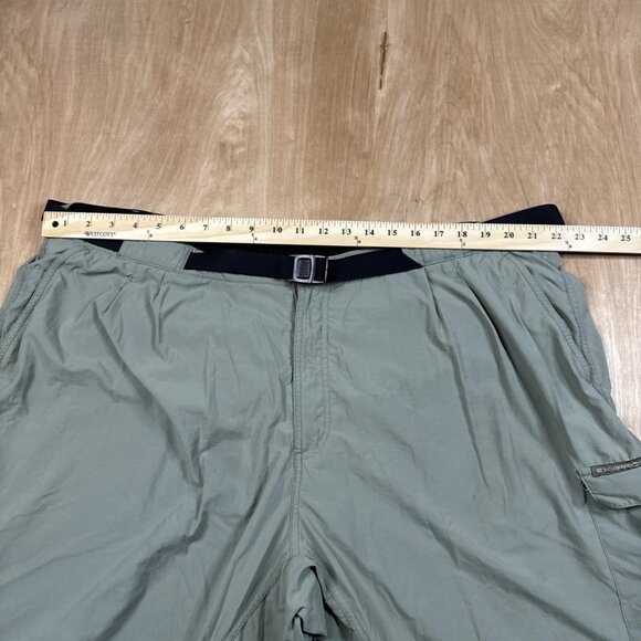 ExOfficio Hiking Pants Mens XXL Convertible Fishing Light Travel Mesh Lined Belt - Picture 3 of 7